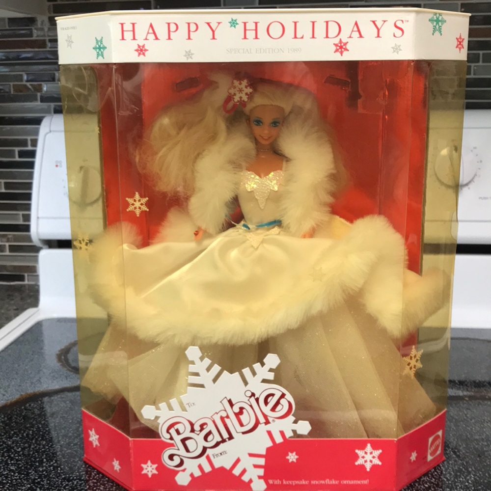 1989 Holiday Barbie. Good condition.
